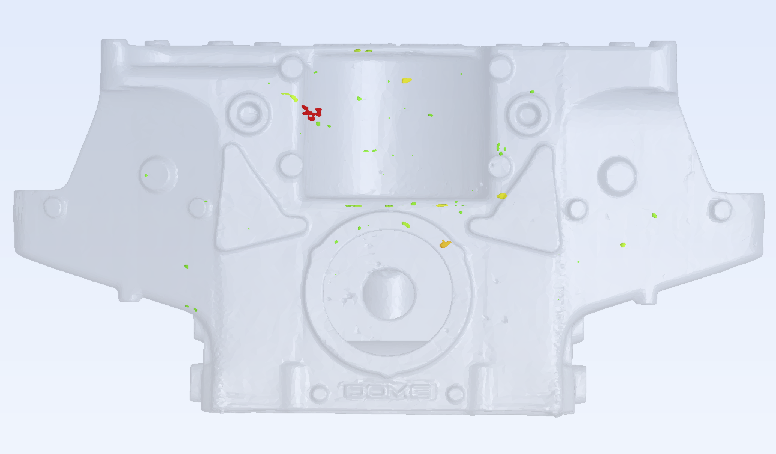図9:内部欠陥の検出と可視化の例